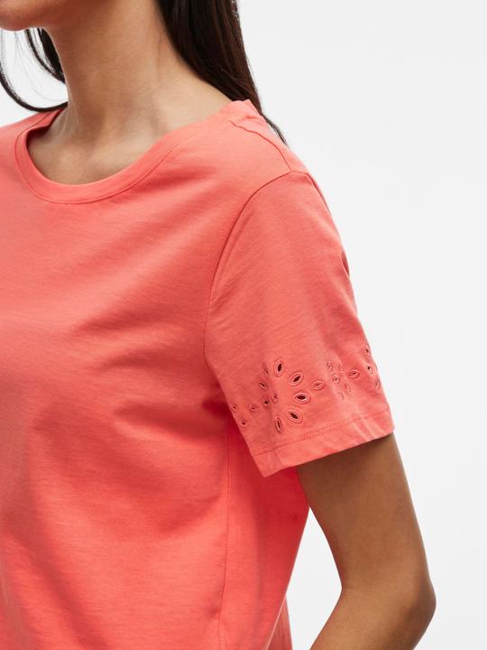 Produktbild Vila Rundhals Oberteil mit kurzen Ärmeln (S)