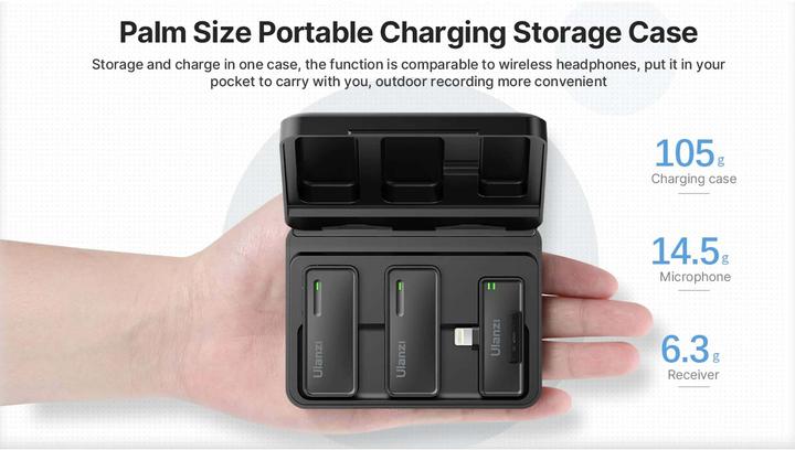 Image du produit Ulanzi Microphone UW-MIC 2.4GHz - USB Type-C