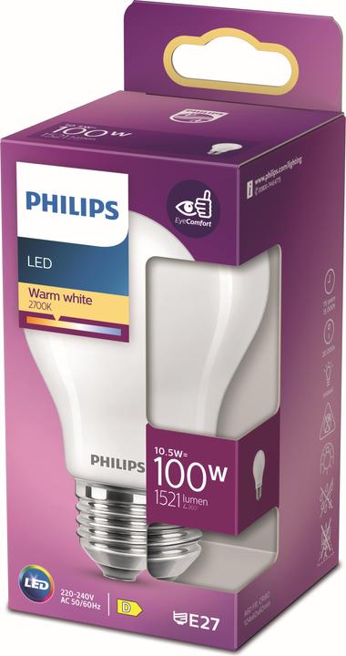 Produktbild Philips Lampe (E27, 10.50 W, 1521 lm, 1 x, D)