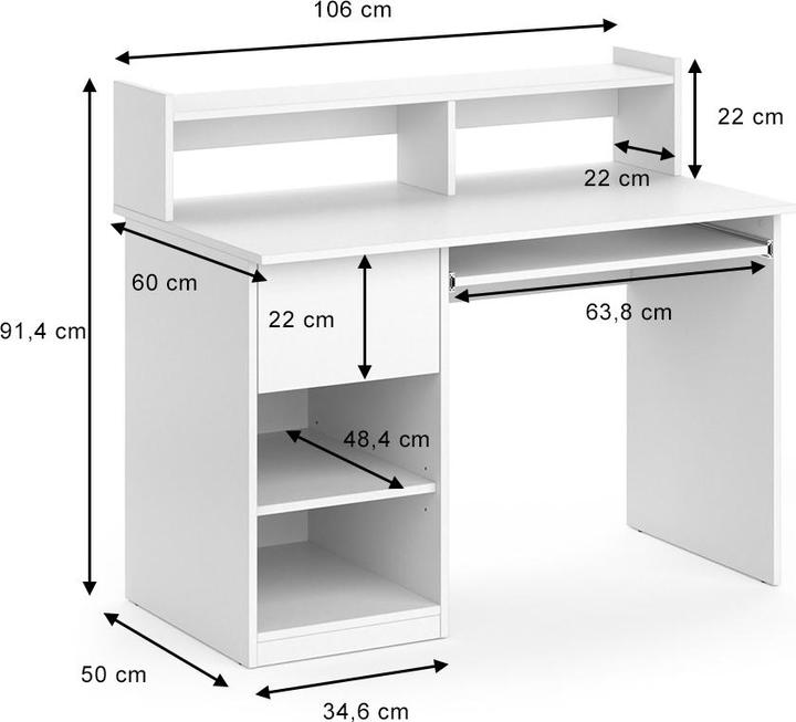 Image du produit Vicco Keno (106 x 60 x 91 cm)
