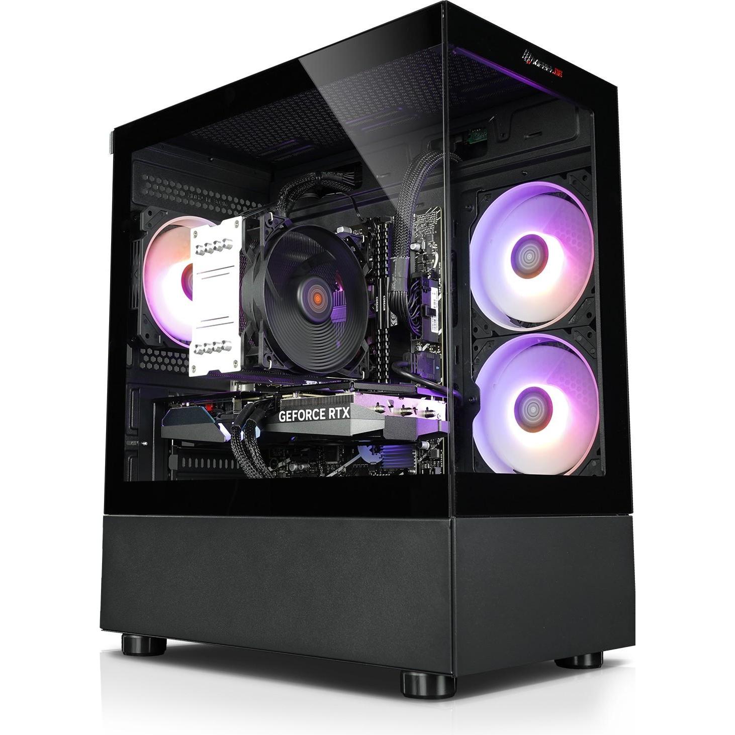 Kiebel InvaderXS V (ATX), PC Gehäuse, Schwarz