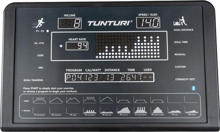Produktbild Tunturi Platinum TR30 Laufband Core Pro