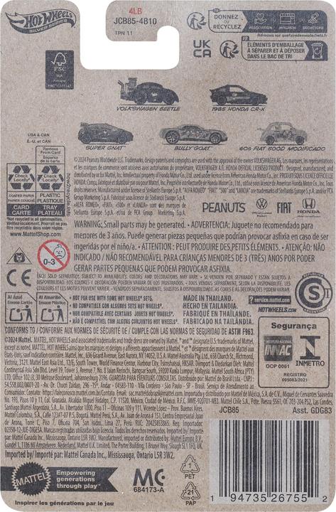 Image du produit Hot Wheels JCB85