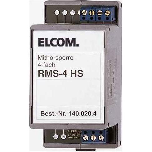 Elcom, Zubehör Gebäudesicherheit, Mithörsperre für 10 Teilnehmer RMS-10 HS
