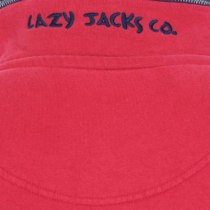 Actual product image Lazy Jacks Mens Quarter Zip Sweatshirt (L)
