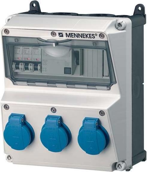 Mennekes Steckdosen-Kombination (3 x, CEE 32/3, CEE, CEE 16/3)