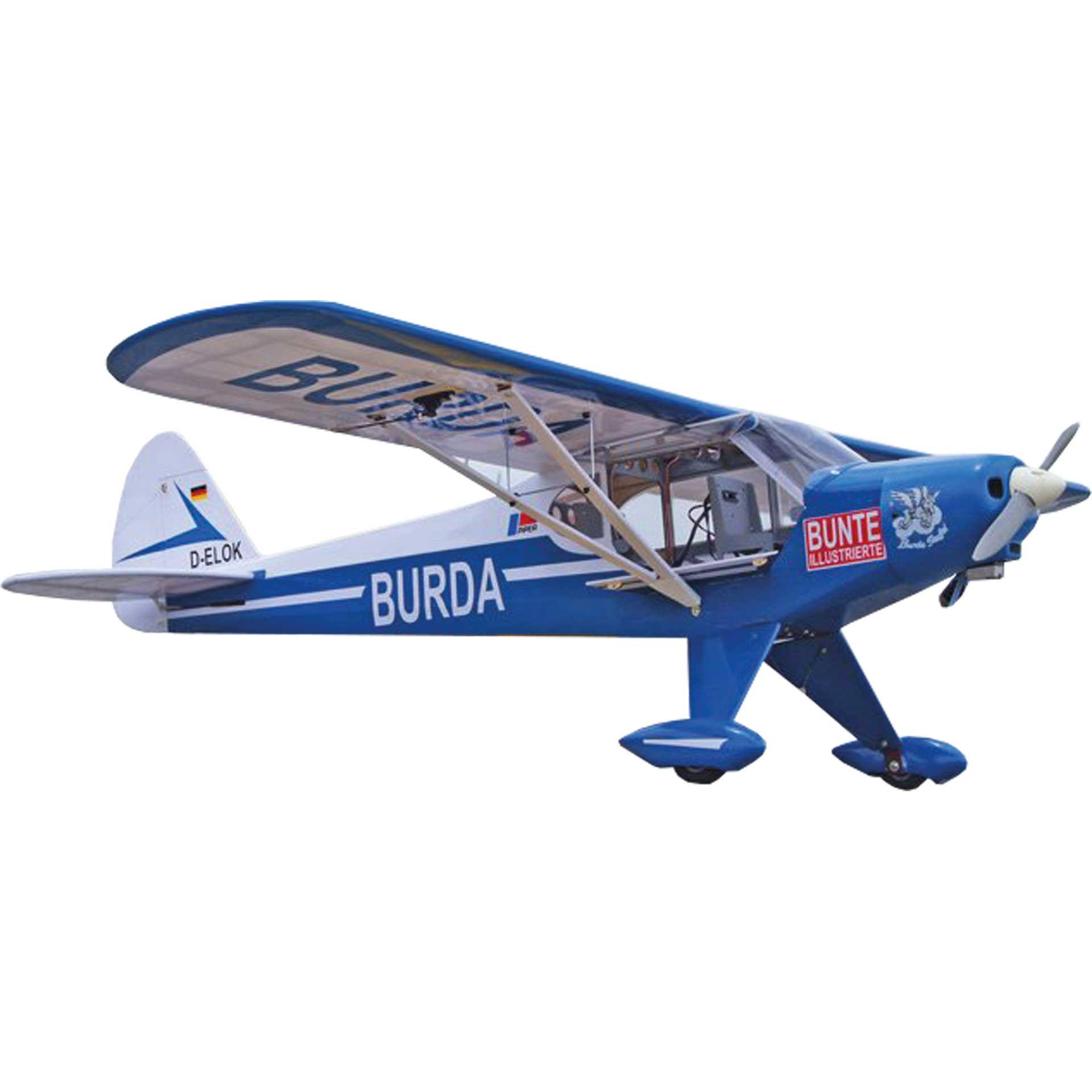 Vq Models Super Cub "Burda" ARF 1,62m (Motorflugzeug)