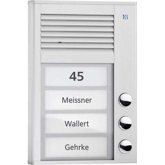 TCS, Klingel + Türsprechanlage, Türsprechstelle