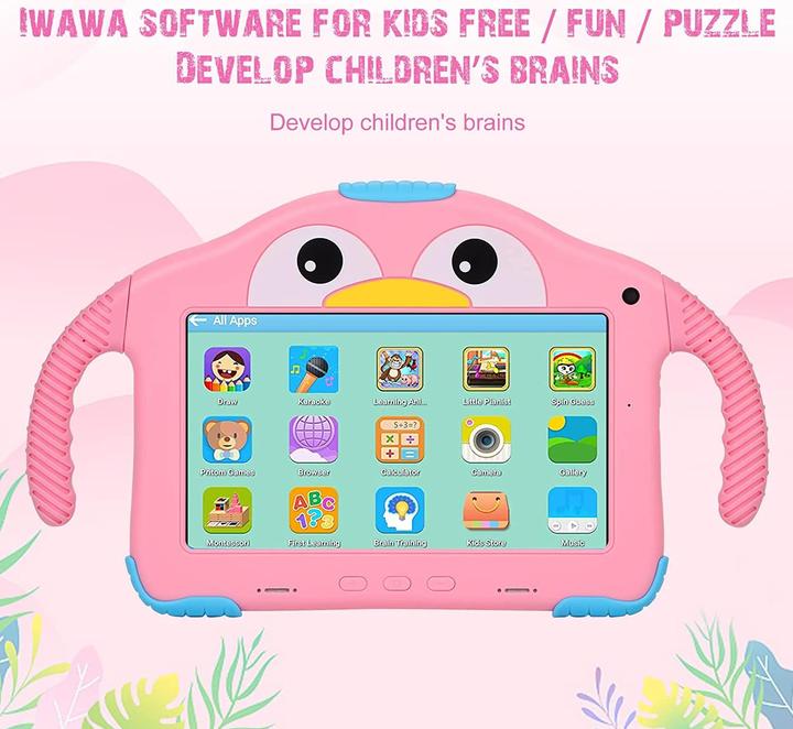 Actual product image Okulaku Kids Tab (7", 32 GB, Pink)