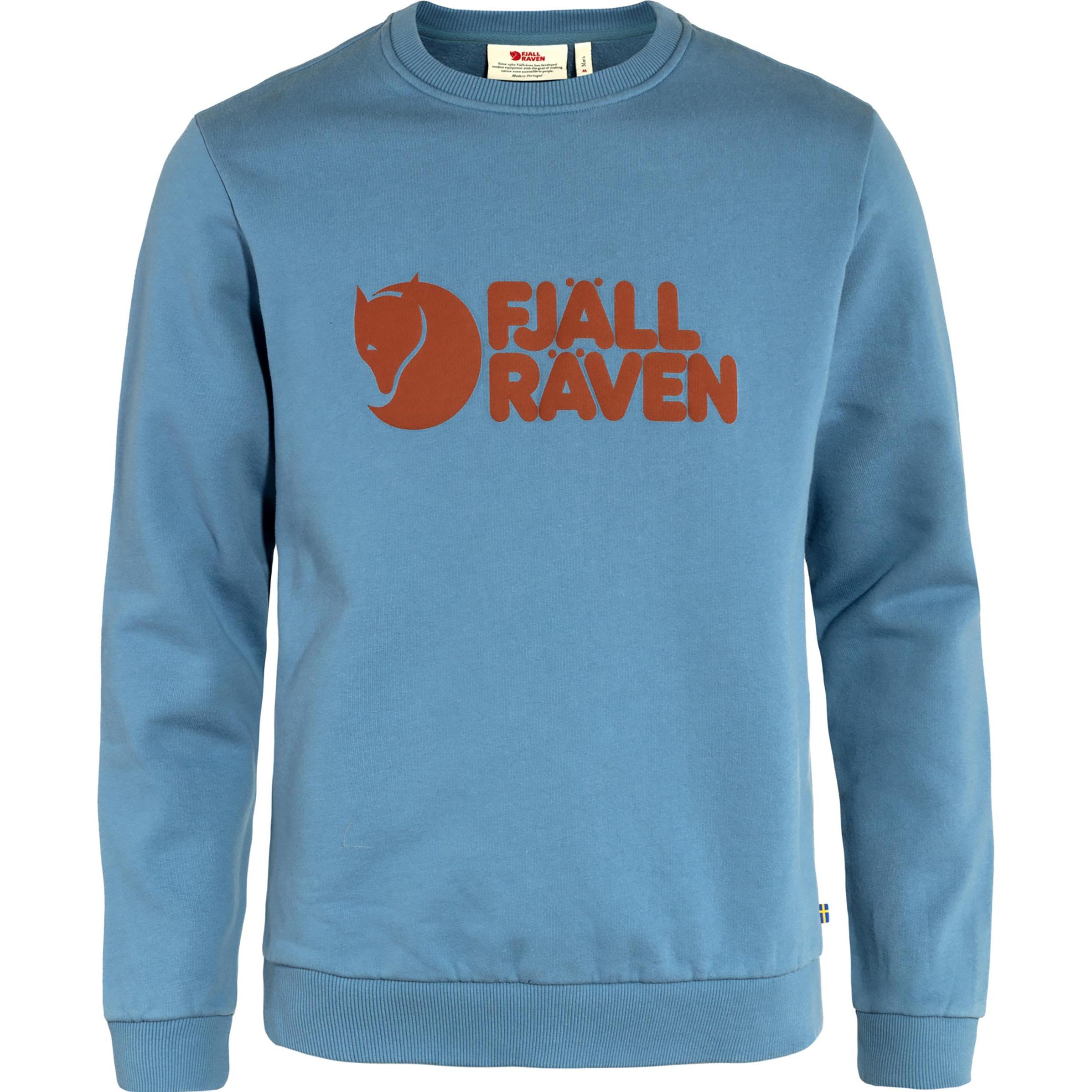 Fjällräven, Herren, Pullover, M's Logo Sweater, Blau, (M)