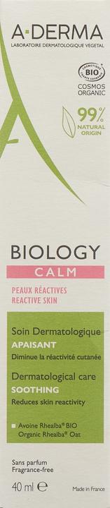 Image du produit A-Derma BIOLOGY Crème apaisant crème (40 ml, Crème 24h)