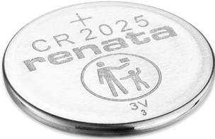 Image du produit Renata Lithium CR2025 (1 pcs, CR2025, 165 mAh)