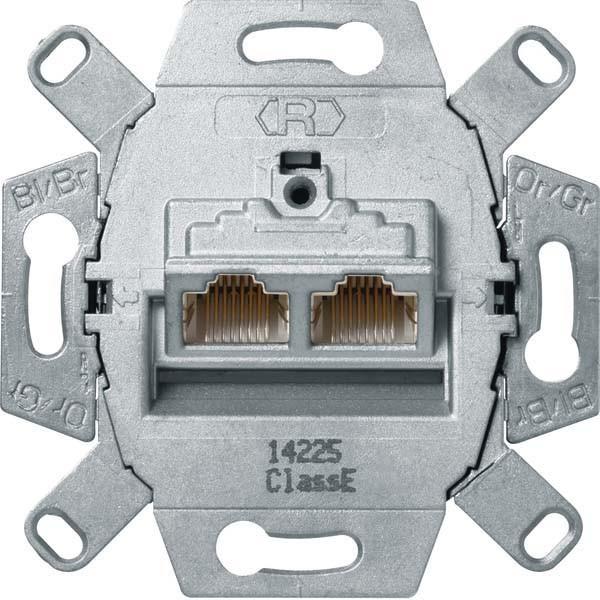 Berker, Steckdose, UAE-STD 8/8P GST Kat.6 Class E 455501 - Zubehör Netzwerk