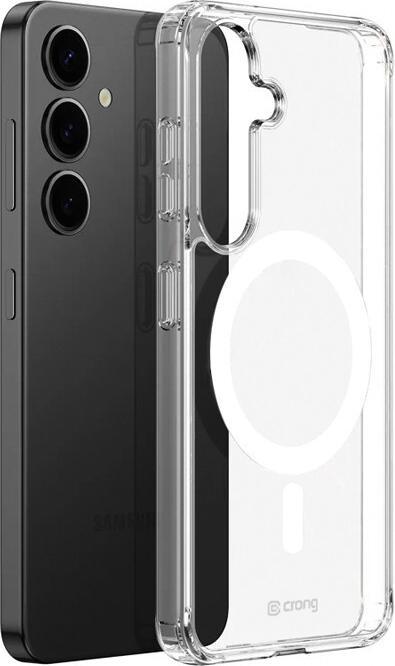 Produktbild Crong Samsung S25 MagSafe Hülle Transparent (Samsung Galaxy S25)