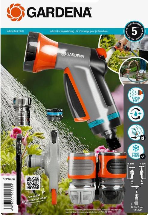 Actual product image Gardena Indoor Basic Set (Irrigation kit)