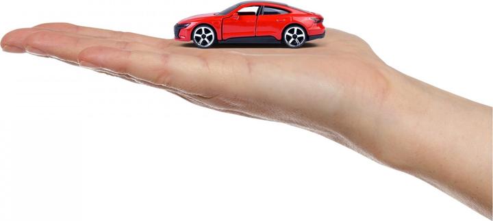 Majorette Premium Cars - Audi RS E-tron GT Rossa In Scala 1:64 Con Carta Da Collezione - Auto Giocattolo In Metallo Con Parti Apribili