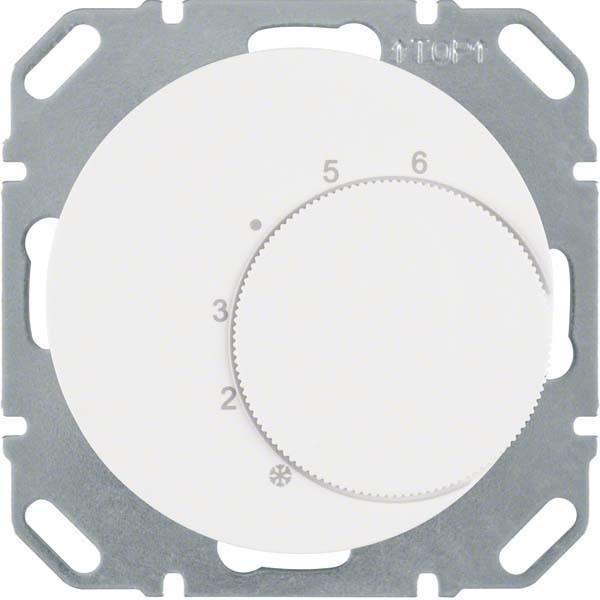 Berker Temperaturregler, Thermostat, Weiss