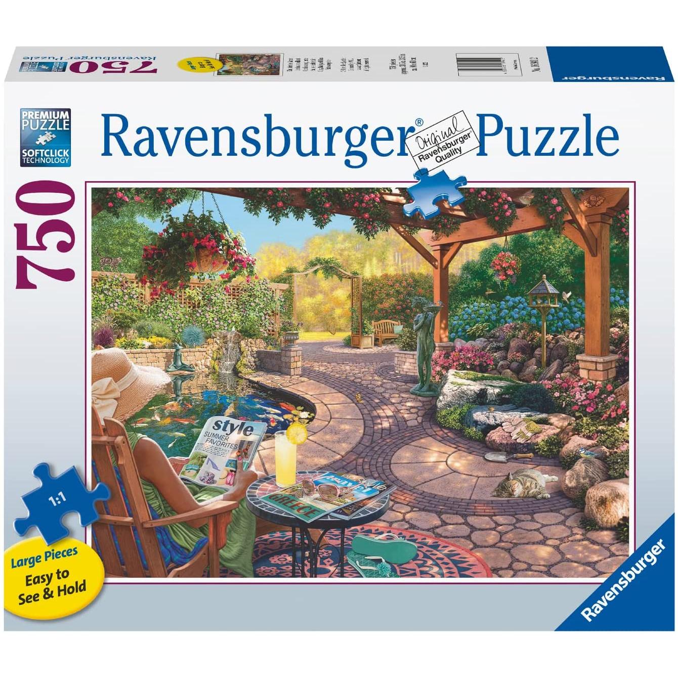 Ravensburger Cozy Backyard Bliss Contour puzzle Other (750 Teile)