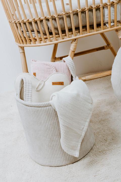 Actual product image Baby's only Storage basket Sense white - Ø38 cm