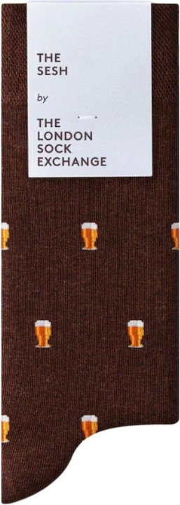 The London Sock Exchange Herren Baumwollsocken - Bier (41 - 47)