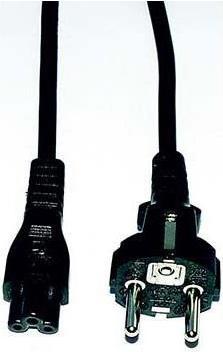 Actual product image E+P Notebook power cable (2 m)
