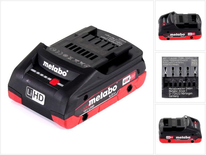 Produktbild Metabo Akkupack LiHD (18 V)