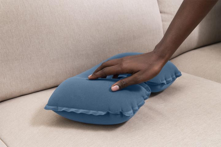 Actual product image Bestway 67006 inflatable travel pillow Green, White (Additional padding)