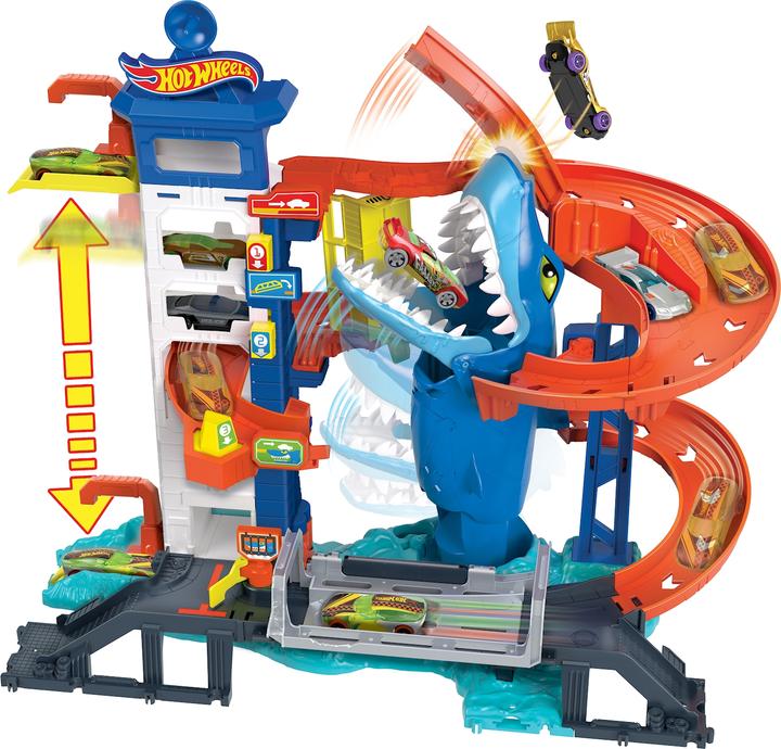 Produktbild Hot Wheels City Hai Angriff Spielset