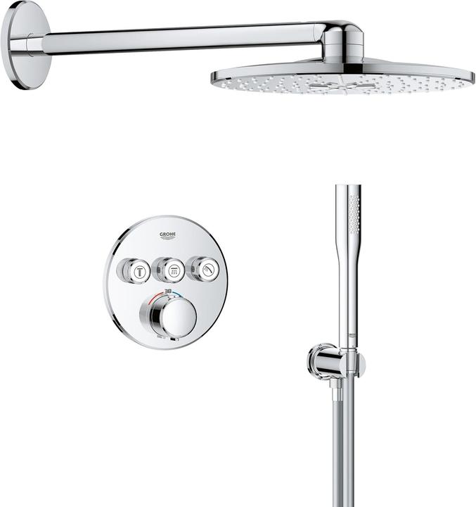 Actual product image Grohe Precision SmartControl Unterputz Duschsystem mit Vitalio SmartActive 310 (2 Strahlarten) und Vitalio