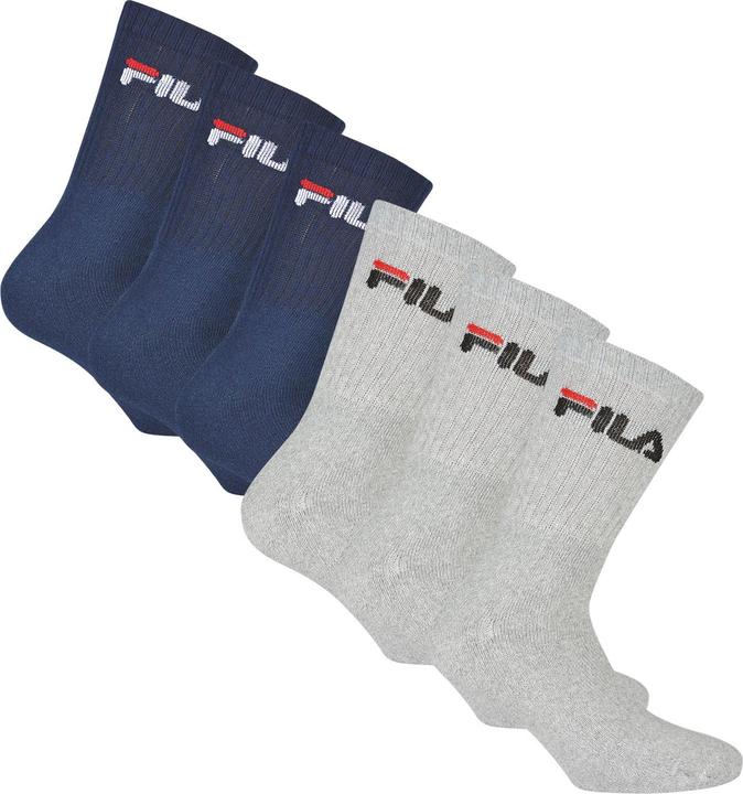 Produktbild FILA Socken Sportlich Stretch (6er Pack, 43 - 46)