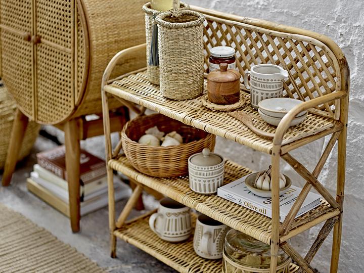 Actual product image Bloomingville Rosie Bread Basket, Brown, Rattan