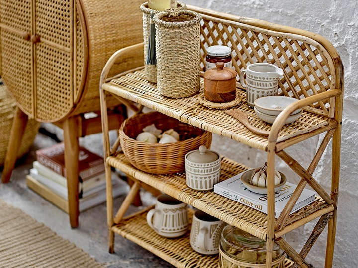 Actual product image Bloomingville Rosie Bread Basket, Brown, Rattan
