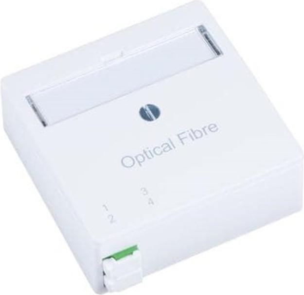 R&M AP/UP-FiberDose-mit-2/1-lcdzapc8c, ws (Netzwerk Zubehör)