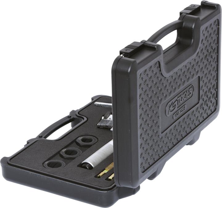 Productafbeelding KS Tools Schroefdraadreparatieset voor binnen- en buitendraad, 25-140mm, 6 stuks.