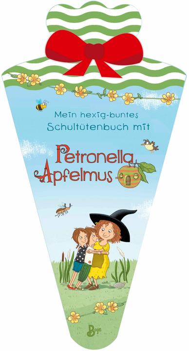 Actual product image My witchy-coloured school cone book with Petronella Apfelmus