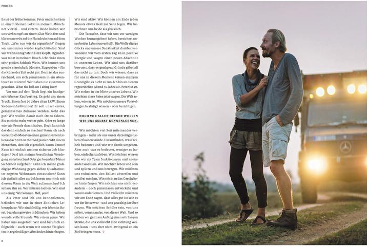 Actual product image Roadtrip - Eine Liebesgeschichte (German, Jennifer Glas, Peter Glas, 2018)