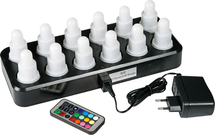 Produktbild Duni Elektrische Kerze LED (12 x)