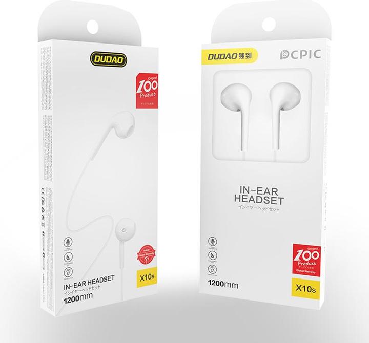 Actual product image Dudao X10S (No noise cancellation, Cable)