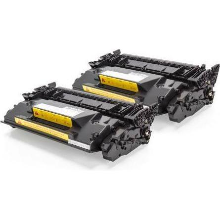 Inkadoo, Toner, Toner sparset kompatibel zu HP CF 226 X / 26X enthält 2x Tonerkartusche Schwarz (BK)