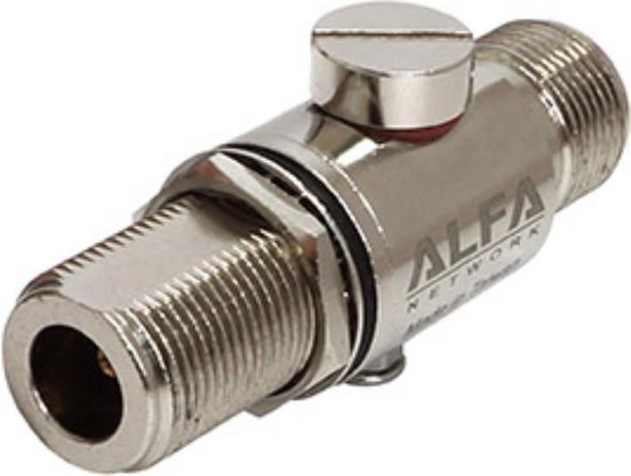 Actual product image Alfa Network ALR62NF - Lightning Protector, N female to N female