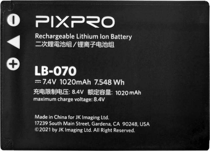 Produktbild Kodak Pixpro LB-070 (Kamera Akku)