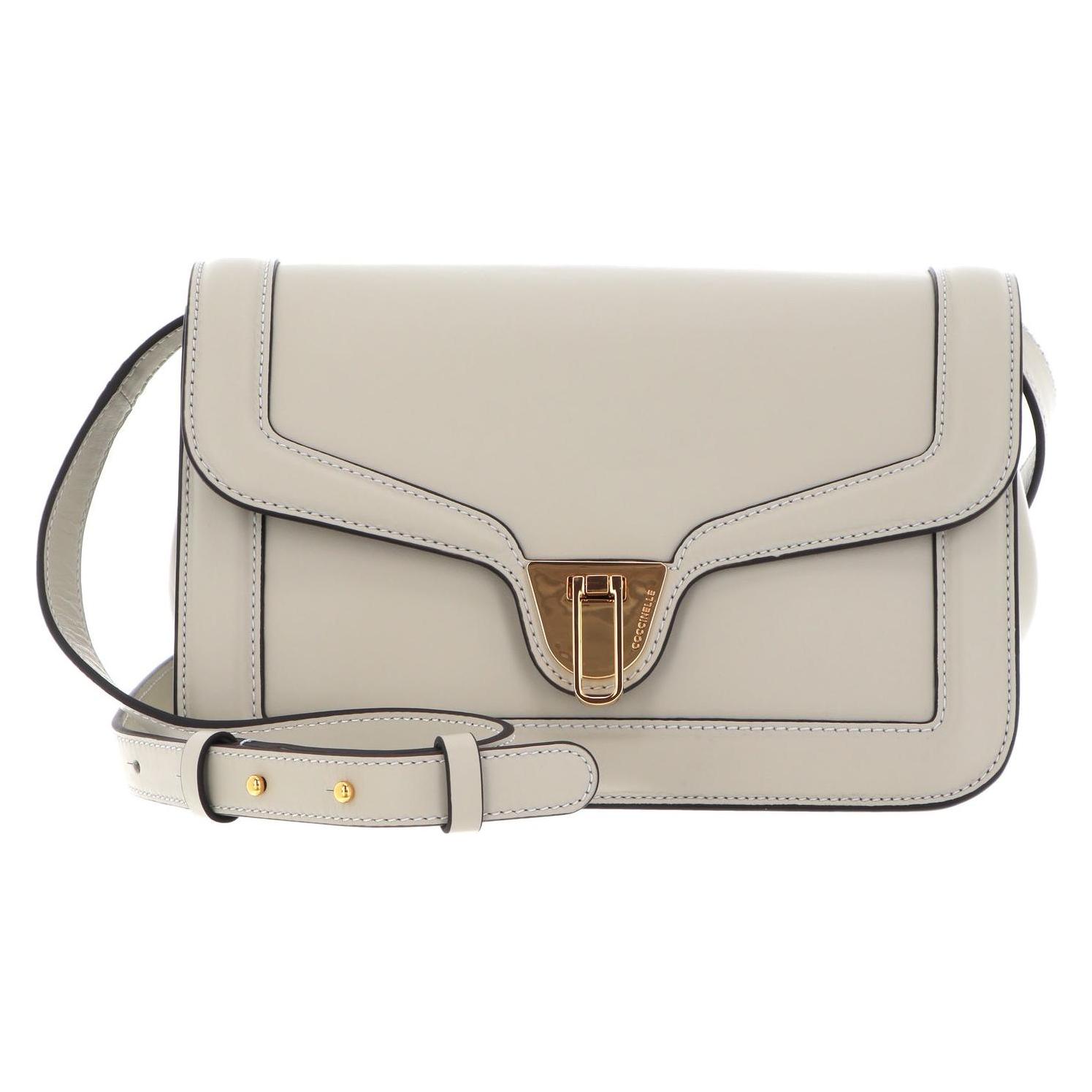 Coccinelle, Damen, Handtasche, Marvin Twist Smooth Handbag, Braun