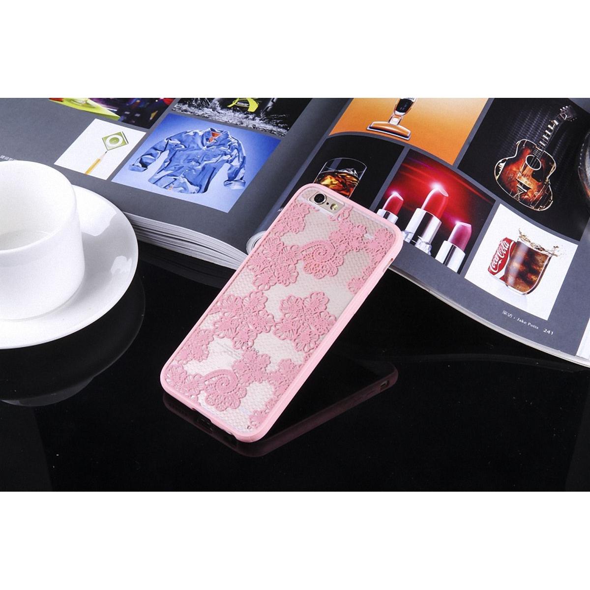 Thumbnail - König Design Apple iPhone SE 2020 Handy Hülle Mandala Case Schutzhülle Cover Blüten Rosa Neu (Apple iPhone SE (2nd Gen))...