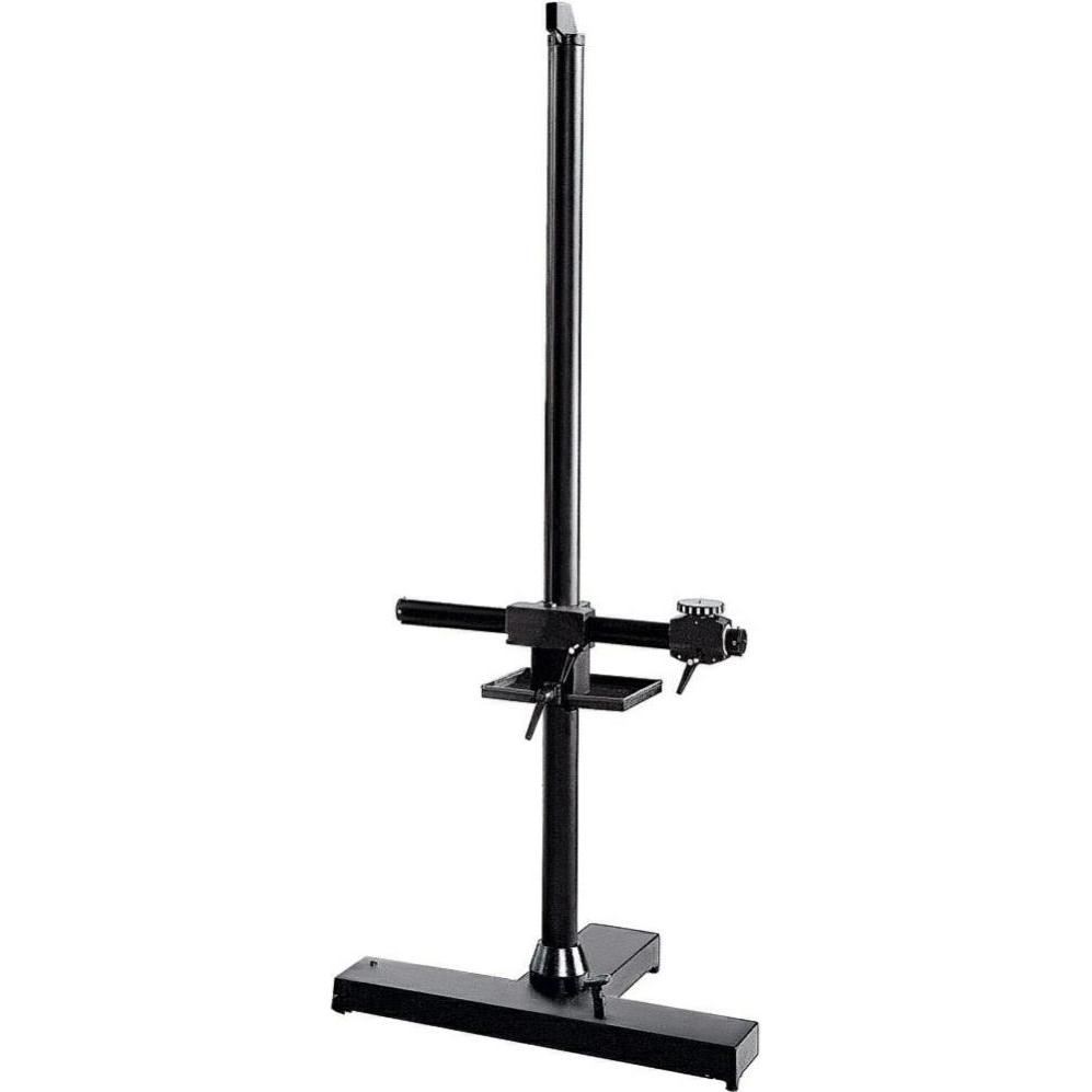 Manfrotto 809 Salon Säulenstativ (232 cm, 15 kg), Lampenstativ, Schwarz