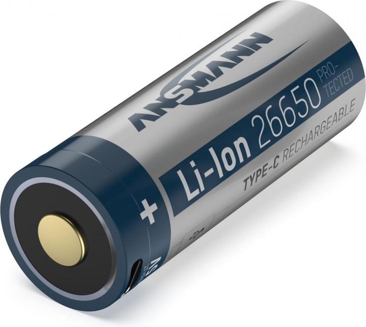 Immagine prodotto Ansmann Ricaricabile di tipo C (1 pz., 26650, 5100 mAh)