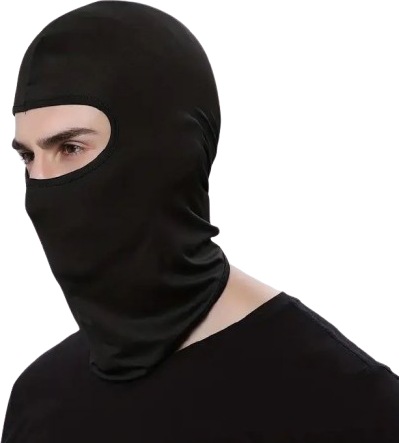 Actual product image Dema Tactical balaclava ski mask universal black
