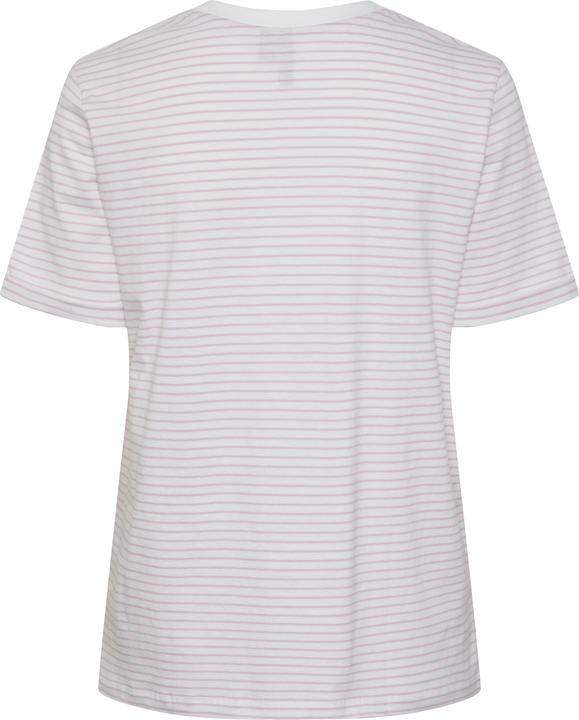 Image du produit Pieces Pcria Ss Fold Up Tee Stripes Noos Bc (S)