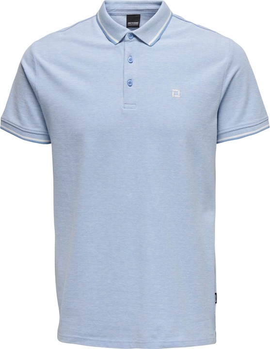 Only & Sons Normal geschnitten Polokragen Poloshirt Polo