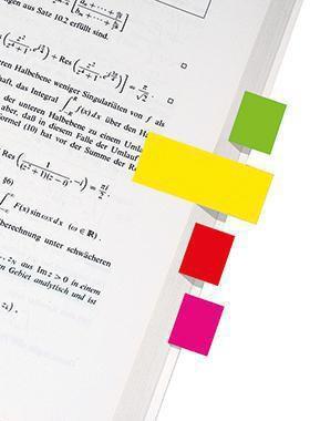 Actual product image Sigel Sticky notes neon (20 x 50 mm)