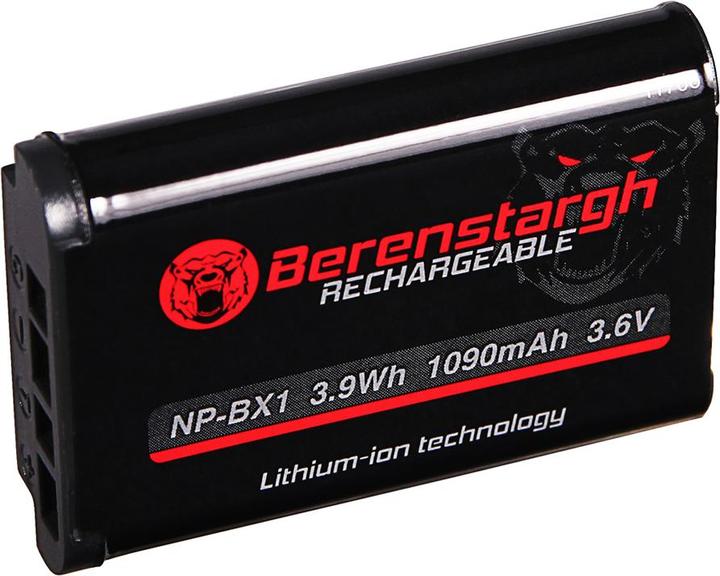 Produktbild Berenstargh Akku f. Sony NP-BX1 (Kamera Akku Ladegerät)